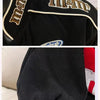 American Cartoon Embroidery Men Baseball Jacket Unisex Spring Autumn vintage Fashion Crand Loose Jacket motorcycle Printing Coat
