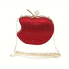 Women's Crystal Evening Bag Female Red Gold Silver Clutch Bags Wedding Diamond Beaded Bag Rhinestone Party Bags Women's Handbags