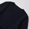 TRAFSHE Spring Women Shoulder Pad Belt Knit Blazer Women Retro V-neck Long Sleeve Versatile Female Coat Women Clothes 9598/128