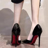 New High Heels 2025 Hot Selling Solid Color Women's Single Shoes Pointed Toe Stiletto Heel Slip-on Party Banquet Fashion Shoes