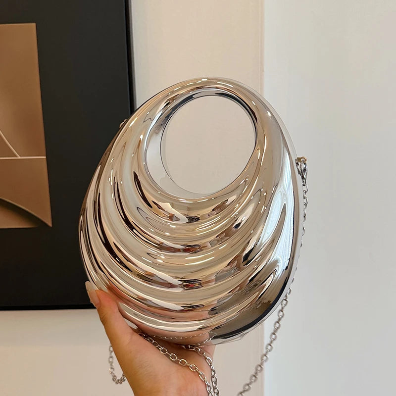 Acrylic Evening Clutch Bag Women Luxury Shoulder Bag Handbag And Crossbody Bags Fashion Party Prom Wedding Shiny Design Purse