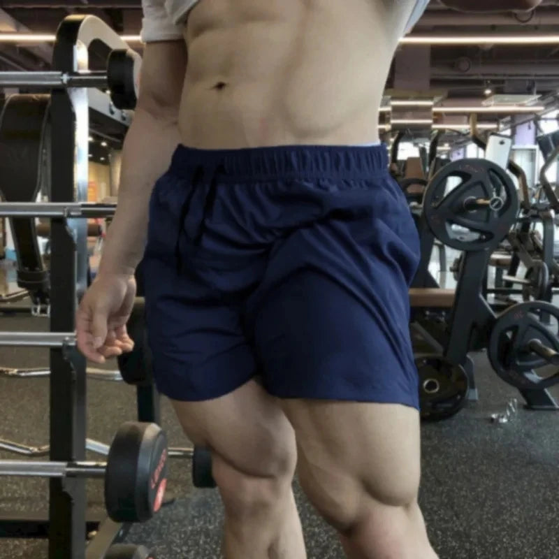 2025 New Men's Shorts Gym Summer Fitness Shorts Gyms Short Pants Run Sportswear Running Shorts Men Sports Jogging