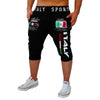 Mens Summer Shorts Elastic Drawstring Waist Lightweight Breathable Quick-Dry Sports Cropped Pants for Basketball Fitness Running
