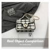 Black & White Plaid Casual Shoulder Bag Crossbody Handbag Women's Shoulder Bags Handbags With Top Handle Fashion Square Bag
