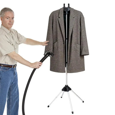 Display Stand Clothes Hanger Garment Foldable Tripod Steamer Rack Cloths Iron Hanging Stand Clothing Drying Rack Steamer Bracket