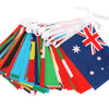 2026 14x21cm   48pcs  Country Flag NEW Football  Countries Flag Bunting National String Banner Event Garlands decoration