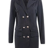 Women Blazer Elegant Office Lady Dress Long Sleeve Black White Spring Summer Female Causal Fashion  Large Size Suit