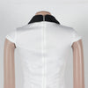 Ladies Streetwear Sleeveless Bodycon Dress 2024 Summer Autumn Women Mini Dresses Women Sweatshirts White Black Dress Clothing