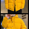 Men Harajuku Colorful Bubble Coat Winter Jacket 2024 Mens Streetwear Hip Hop Parka Korean Yellow Black Clothes Puffer Jackets