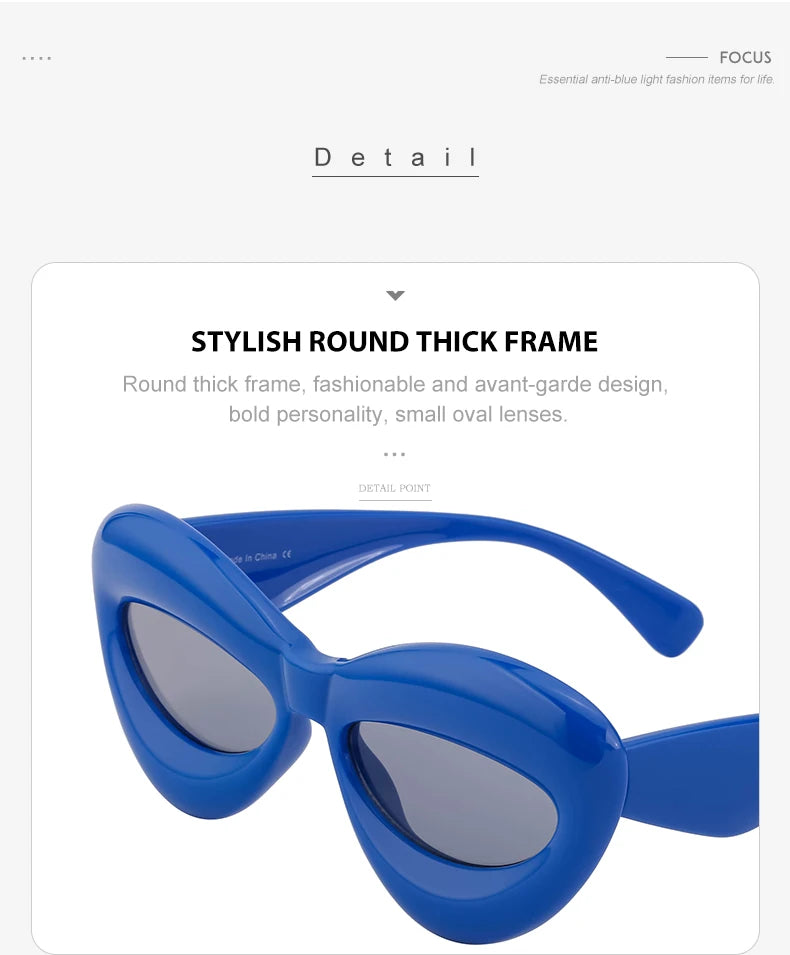 Cat Eye Sunglasses Women Sexy Lip-Shaped Sun Glasses for Female New In Fashion Punk Sunglass Men Gafas De Sol Trending Products