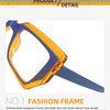 New Clear Thick Frame Eyewear Anti Blue Light Blocking Glasses Square Optical Eyeglasses For Women eye glasses for men