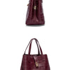 CHCH Women's Tote Bag New Steel Embossed Handheld Bun Mother Shopping Bag