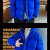 Men Harajuku Colorful Bubble Coat Winter Jacket 2024 Mens Streetwear Hip Hop Parka Korean Yellow Black Clothes Puffer Jackets