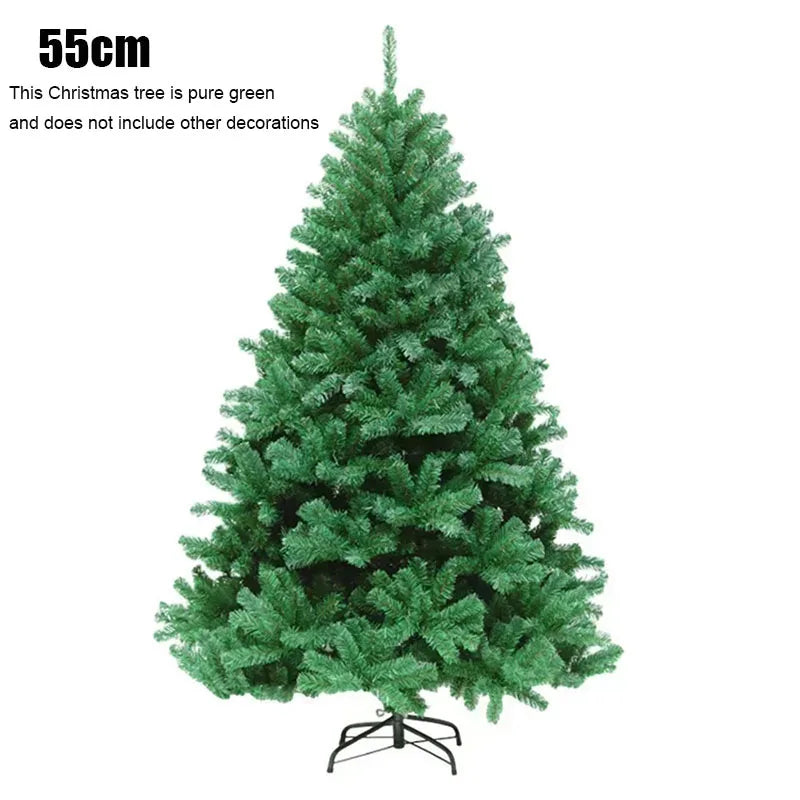 55CM Detachable Christmas Trees, New Year Christmas Tree Decorations, Artificial PVC Home Party Garden Decoration Xmas Tree