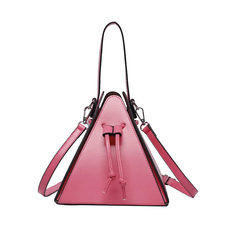Fashion Ladies Shoulder Bags Handbag Sense of luxury Women Bags High quality Leather Crossbody Bag Designer Female Triangle Bags