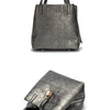 CHCH Women's Tote Bag New Steel Embossed Handheld Bun Mother Shopping Bag