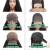 Water Wave Glueless Wig Pre-Cut Lace Wig 180% Pre-Plucked Natural Wave Wear Go Glueless Curly Human Hair Wigs For Women
