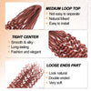Handmade Dreadlocks Hair Extensions 24Inch Soft Crochet Dreadlock Braids Hair Synthetic Faux Locs Braids Hair For Women And Men