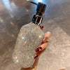 500ml plastic dispenser empty bottle diamond-encrusted Hotel Bathroom Conditioner Shampoo Body wash press lotion bottle