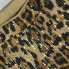 CM.YAYA Women's Set Sleeveless Fur Leopard Sequined V-neck Wool Vest and Pant Suits 2024 Street Two 2 Piece Set Outfit Tracksuit