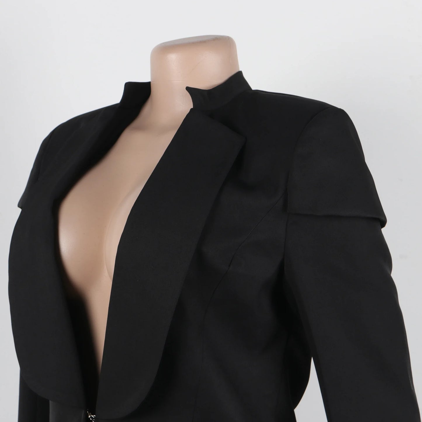 Women's Set Full Sleeve X-Long Blazer Coat+ Long Pant Suit 2025 Spring Streetwear Two 2 Piece Set Africa OL Work Outfits