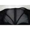 Sexy Mesh Patchwork Sheer Night Club Bodycon Jumpsuit for Women See Through One Piece Rompers Clubwear Party Birthday Outfits