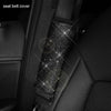 Black Diamond Crystal Car Gear Shift Cover Rhinestone Auto Shifter Hand Brake Cover Bling Car Interior Accessories Decorate