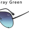 Quay Sunglasses Women Brand Designer Mirror Pilot HIGH KEY Sunglasses UV400 Women's Eyewear Ladies Shades Female