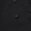 TWOTWINSTYLE Patchwork Diamonds Backless Blazer For Women Notched Collar Long Sleeve Spliced Button Chic Blazers Female Style