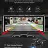 11.26 inch Car DVR 4K Dash Cam Dual Lens Wireless Carplay & Android Auto Video Recorder Monitor GPS Navigation 5G Wifi FM AUX
