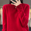 New cashmere sweater women's sweater in autumn and winter 100% merino wool fashion O-neck autumn warm pullover top