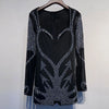 Znaiml Elegant Long Sleeve Playsuit Nightclub Rompers Birthday Outfits Woman Sparkly Diamonds Rhinestone Short Jumpsuits Luxury