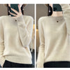 New cashmere sweater women's sweater in autumn and winter 100% merino wool fashion O-neck autumn warm pullover top