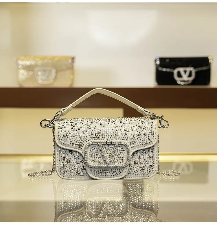 Premium Soft Leather Shoulder Bag For Women Crossbody Handbag Ladies Designer Tote Elegant Purse