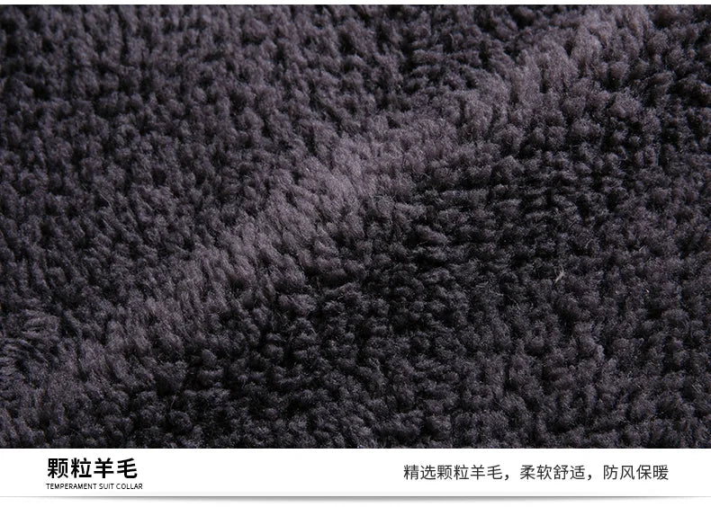 Sheep Fleece Coat for Men 2024 Fur Clothing Male Particle Wool Thick Lamb Fur Jacket Men's Winter Coats and Jackets Casaco FCY