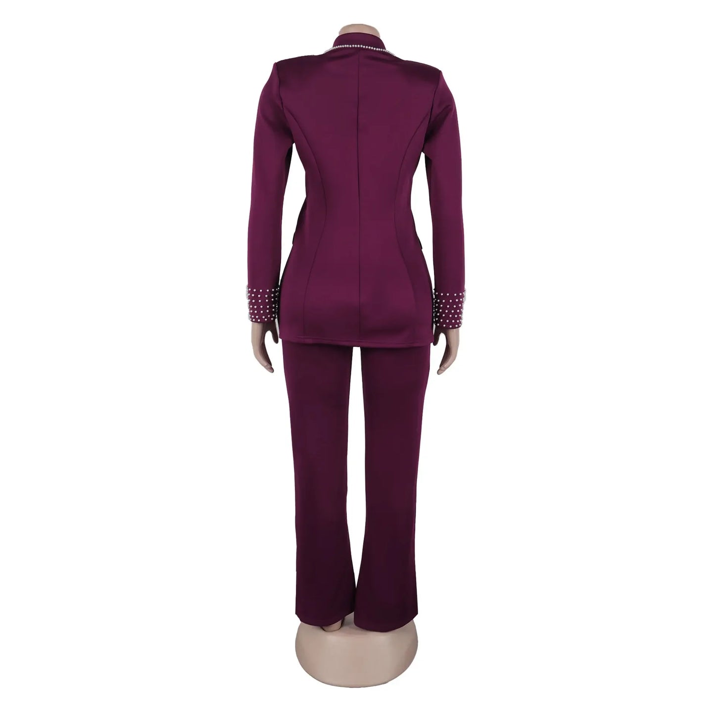 Customized 2 Piece Women Sets Plus Size Dashiki African New Arrival Matching Two Pieces Sets Blazer Coat Top Pants Suits Outfits