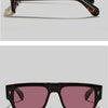 2024 Luxury Brand Sunglasses Men Top Quality SDEVOTO Handmade Square Vintage Acetate UV400 Fashion Women Protection SUN GLASSES