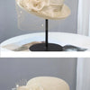 Flower Fascinators Races Hats For Women Elegant Banquet Fascinator Hat Girls Ladies Formal Wedding Dress Fedora Hats