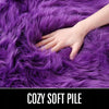 Soft Faux Fur Wool Carpet Area Rug Fluffy Carpets for living room hairy rugs for Bedroom home decor sofa cover floor mats