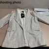 Blingbling Water Drill Suits Jacket 2023 New Spring Loose Long Sleeve Cardigans Mid-long Tailored Collar Women Blazers Coat