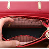 Fashion Diamonds Women Handbags 2023 Red Genuine Leather Lady Shoulder Messenger Bag Crocodile Pattern Portable Shell Tote Bags