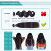 Brazilian Body Wave Bundles with 13x4 Lace Closure Real Human Hair Closure with 3 Bundles Weave Virgin Hair Natural Black Color