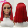 Blue Bob Wigs Human Hair 13x4 HD Lace Frontal Wig Human Hair Pre Plucked 180% Density Straight Short Blue Bob Wigs for Women
