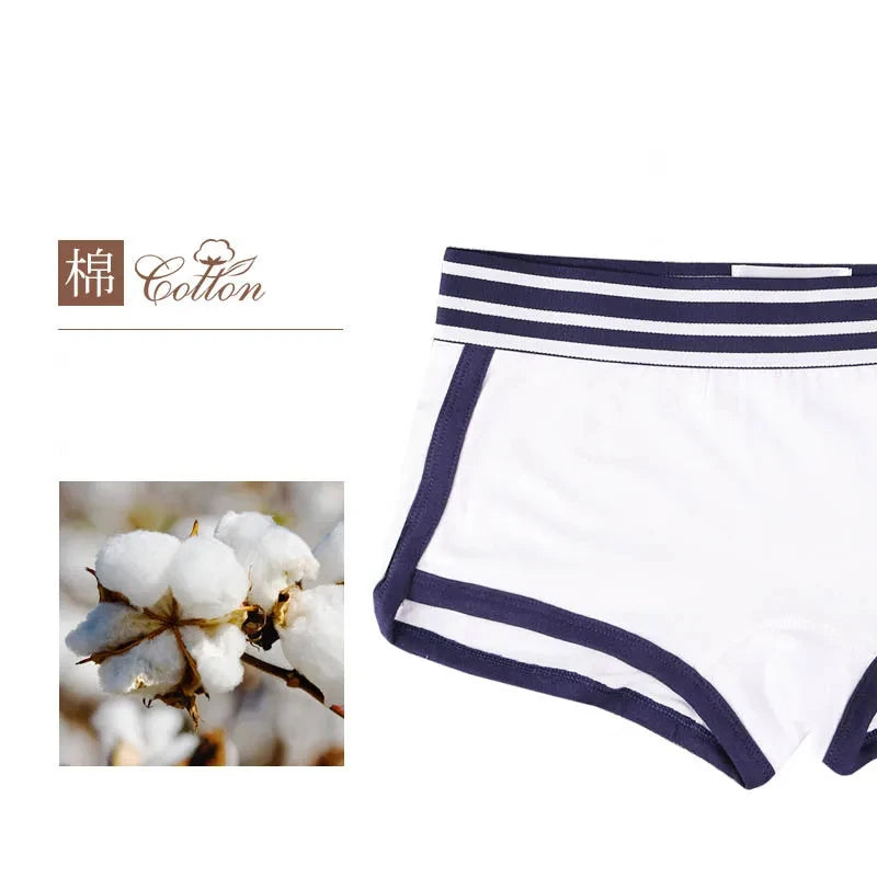 NEW Custom Underwear Girls Cotton Boyshorts Female Underwear Girls Gift Ladies Personalized Boxer Panties Breathable Women's