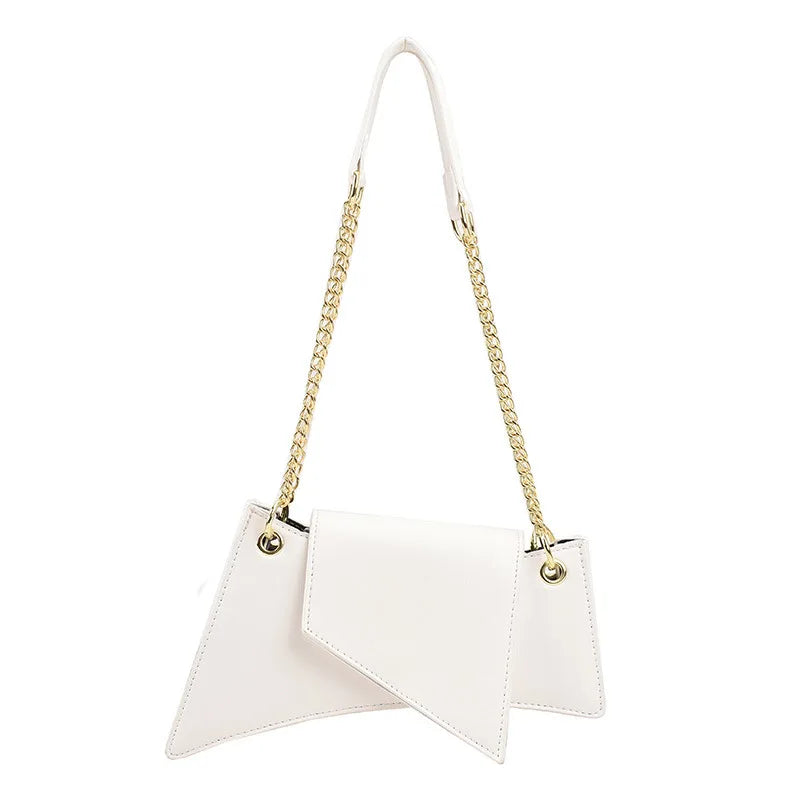 High quality Ladies Shoulder Bag Sense of luxury Chain Handbags Premium Leather Retro Women Bags Designer Lady Armpit Bag Clutch