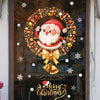 Santa Snowman Christmas Window Stickers Wall Decals New Year 2025 Christmas Home Decor Merry Christmas Xmas Decorations Gifts