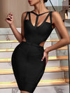 Bandage Dress Women Party Dress Bodycon Elegant Sexy Evening Birthday Club Outfits Summer 2024