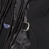 TWOTWINSTYLE Patchwork Diamonds Backless Blazer For Women Notched Collar Long Sleeve Spliced Button Chic Blazers Female Style