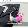 Luxury Designer Evening Clutch Clear Acrylic Women Handbags Fashion Shoulder Bag Half Moon Wedding Purses Party Tote Ladies 2025