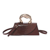 Solid Alligator PU Shoulder and Crossbody Bags Personality Designer Style High Quality Hand Bags for Women 2024 Fashion Hot Sale